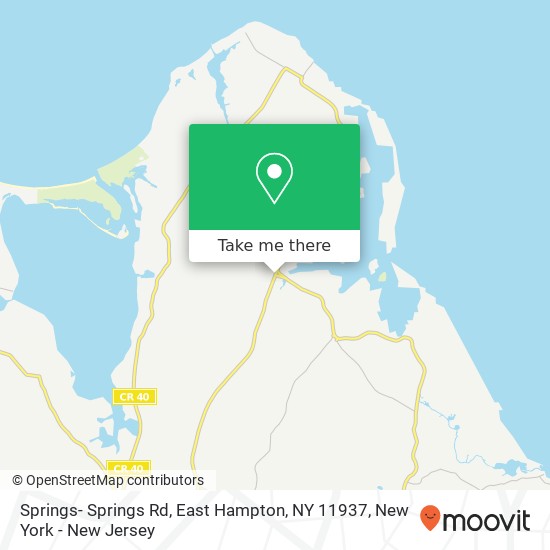 Springs- Springs Rd, East Hampton, NY 11937 map