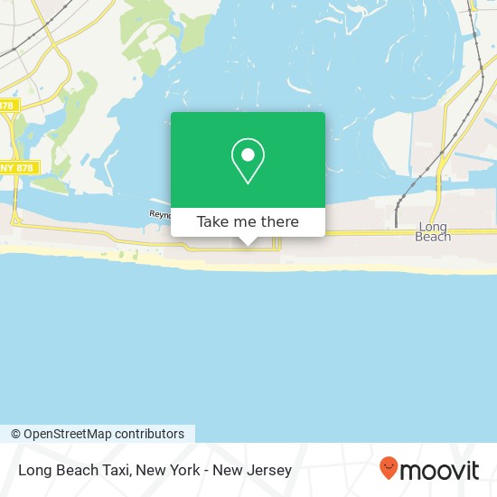 Long Beach Taxi map
