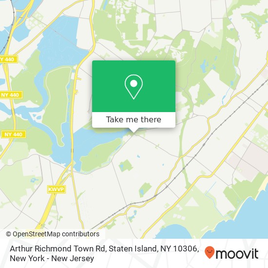 Arthur Richmond Town Rd, Staten Island, NY 10306 map