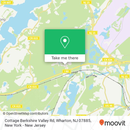 Cottage Berkshire Valley Rd, Wharton, NJ 07885 map