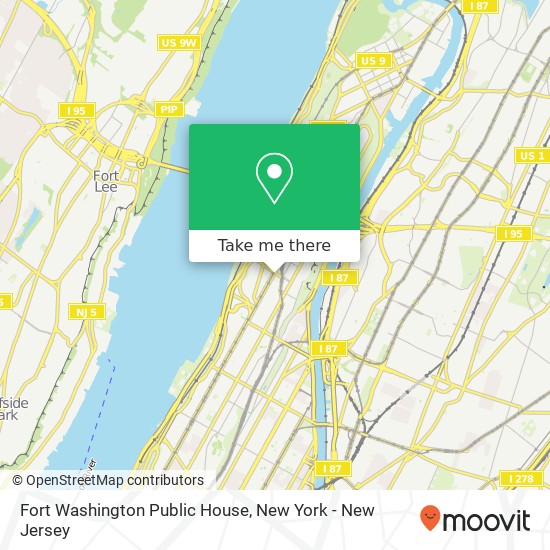 Fort Washington Public House map