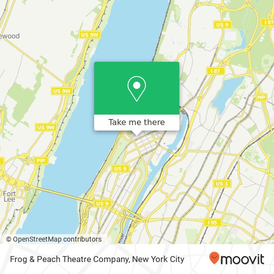 Frog & Peach Theatre Company map