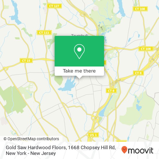 Gold Saw Hardwood Floors, 1668 Chopsey Hill Rd map