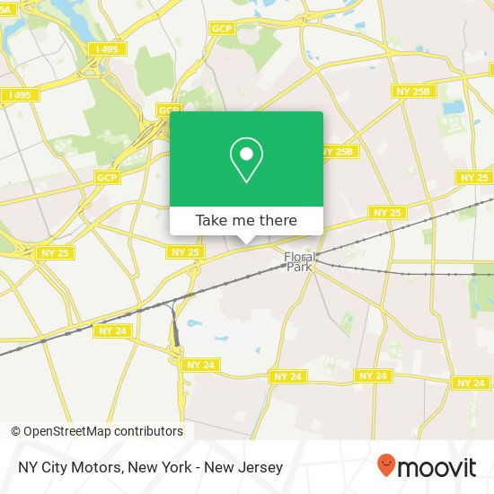 NY City Motors map