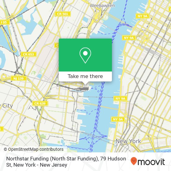 Mapa de Northstar Funding (North Star Funding), 79 Hudson St
