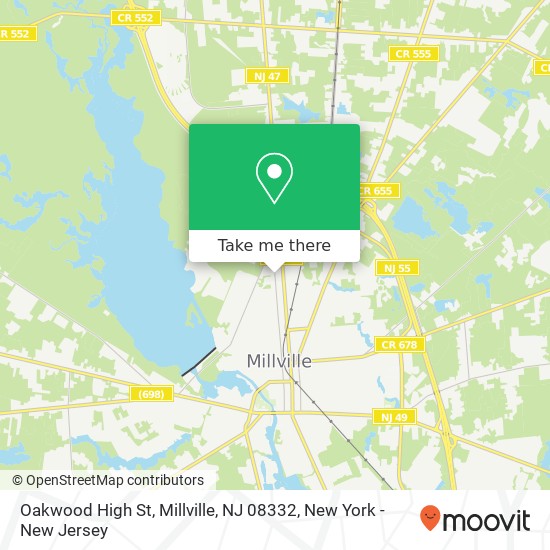 Oakwood High St, Millville, NJ 08332 map