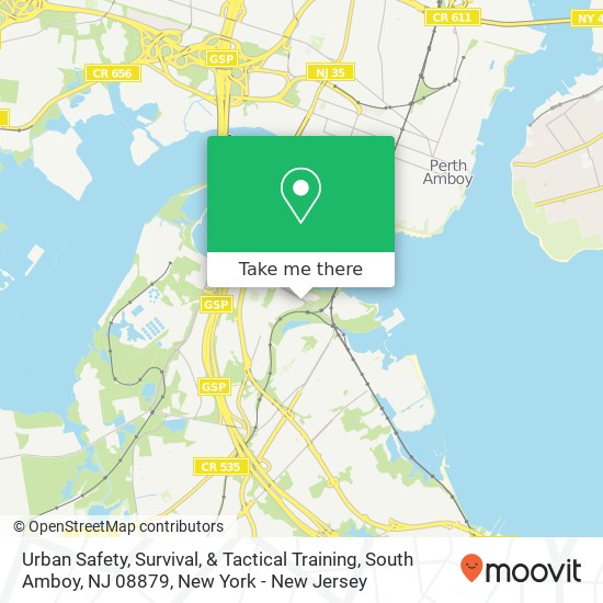 Urban Safety, Survival, & Tactical Training, South Amboy, NJ 08879 map