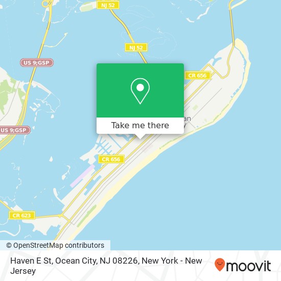 Haven E St, Ocean City, NJ 08226 map
