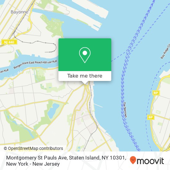 Montgomery St Pauls Ave, Staten Island, NY 10301 map