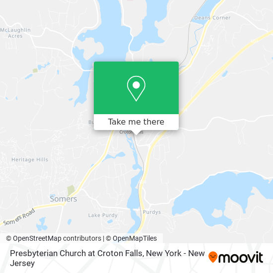 Presbyterian Church at Croton Falls map