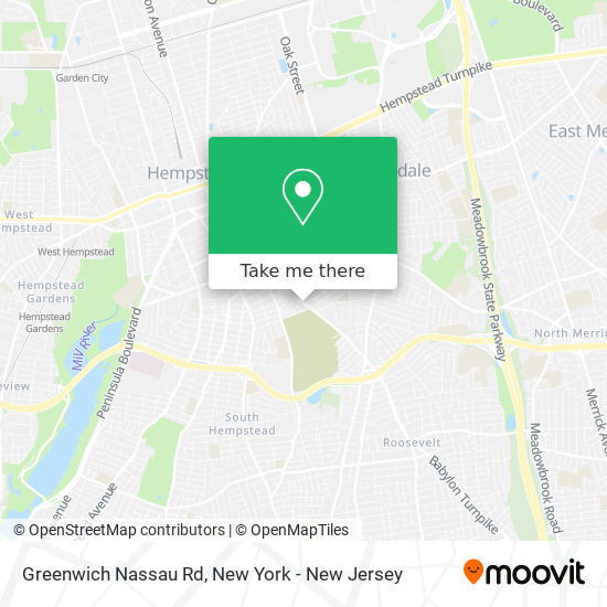 Greenwich Nassau Rd map