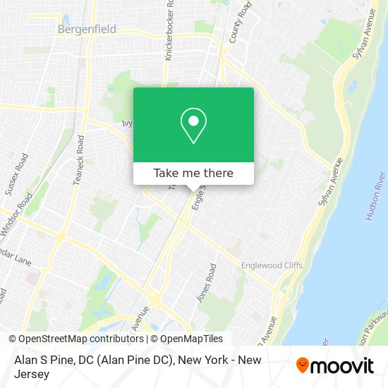 Alan S Pine, DC (Alan Pine DC) map
