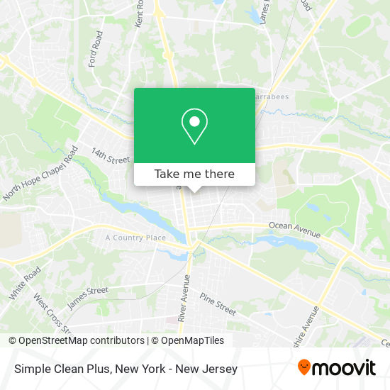 Mapa de Simple Clean Plus