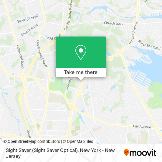 Mapa de Sight Saver (Sight Saver Optical)