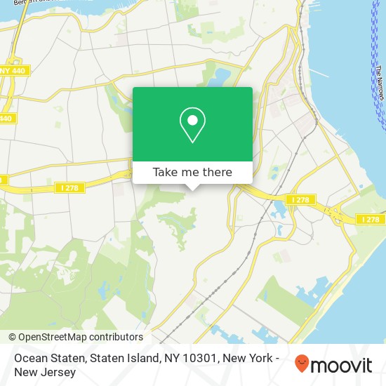 Ocean Staten, Staten Island, NY 10301 map