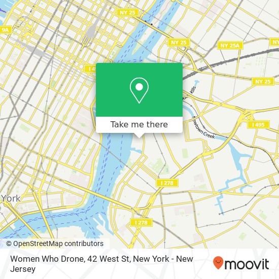 Mapa de Women Who Drone, 42 West St