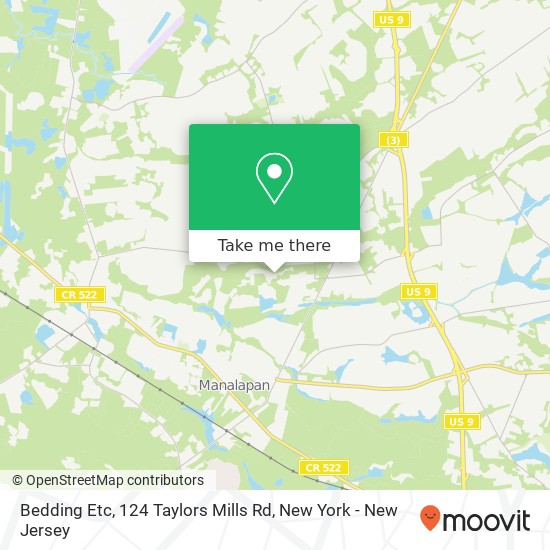 Bedding Etc, 124 Taylors Mills Rd map
