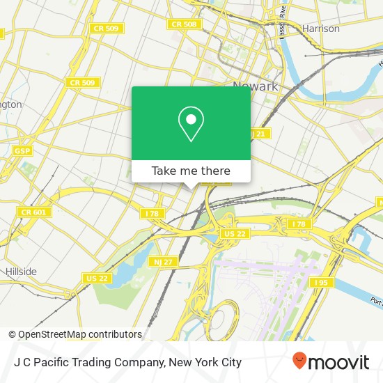 J C Pacific Trading Company map