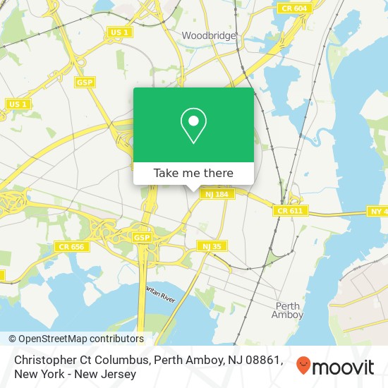 Christopher Ct Columbus, Perth Amboy, NJ 08861 map