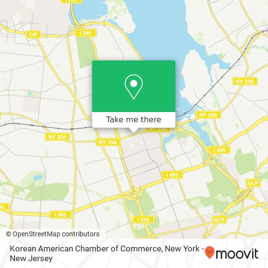 Korean American Chamber of Commerce map