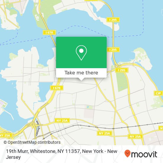 Mapa de 19th Murr, Whitestone, NY 11357