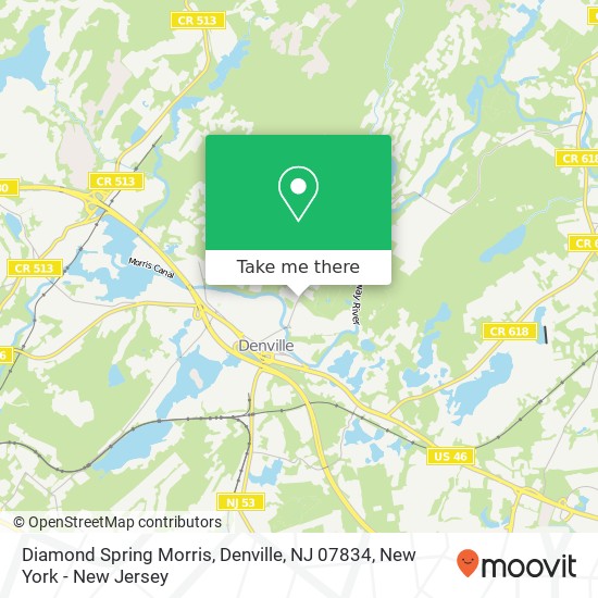 Diamond Spring Morris, Denville, NJ 07834 map