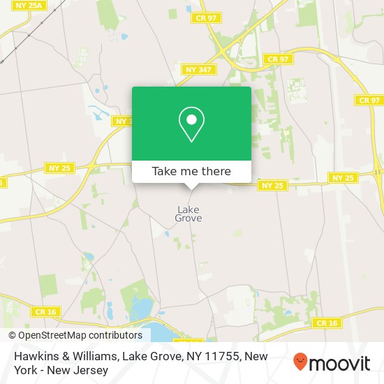 Hawkins & Williams, Lake Grove, NY 11755 map