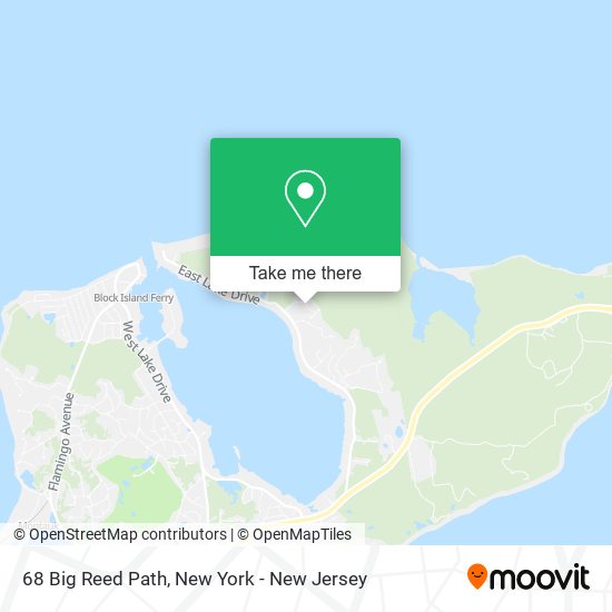 68 Big Reed Path, Montauk (East Hampton), NY 11954 map