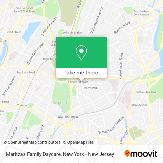 Mapa de Maritza's Family Daycare