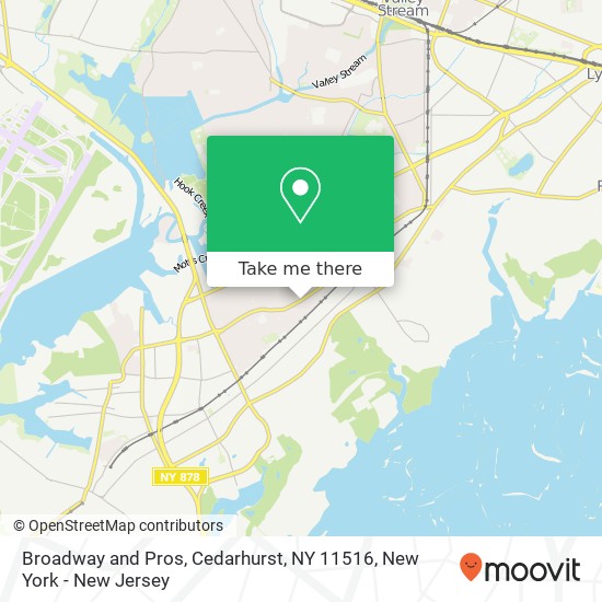 Broadway and Pros, Cedarhurst, NY 11516 map