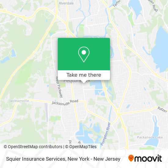 Squier Insurance Services map