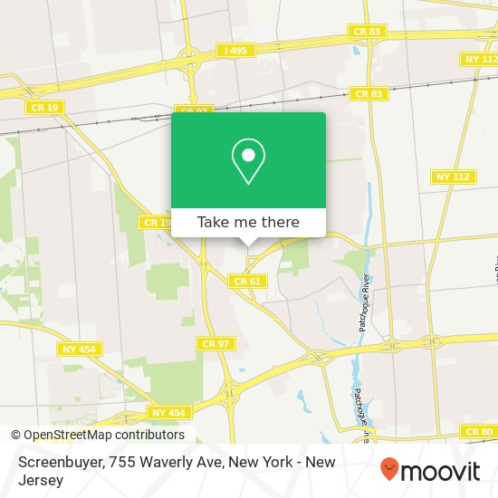 Screenbuyer, 755 Waverly Ave map