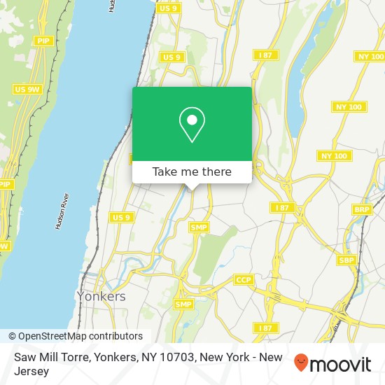 Saw Mill Torre, Yonkers, NY 10703 map