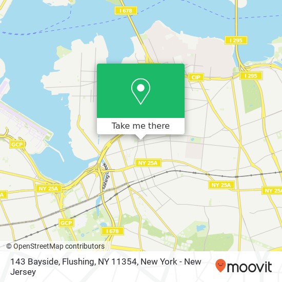 Mapa de 143 Bayside, Flushing, NY 11354