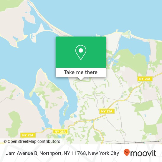 Jam Avenue B, Northport, NY 11768 map