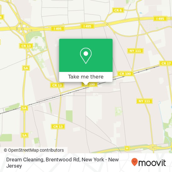 Mapa de Dream Cleaning, Brentwood Rd