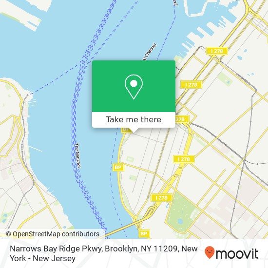 Narrows Bay Ridge Pkwy, Brooklyn, NY 11209 map