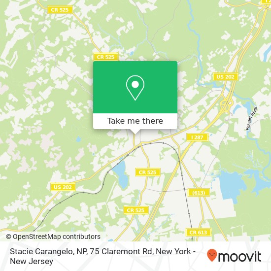 Mapa de Stacie Carangelo, NP, 75 Claremont Rd