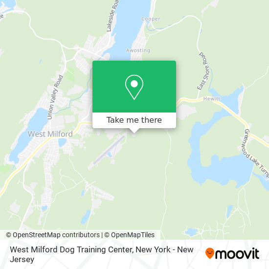 Mapa de West Milford Dog Training Center