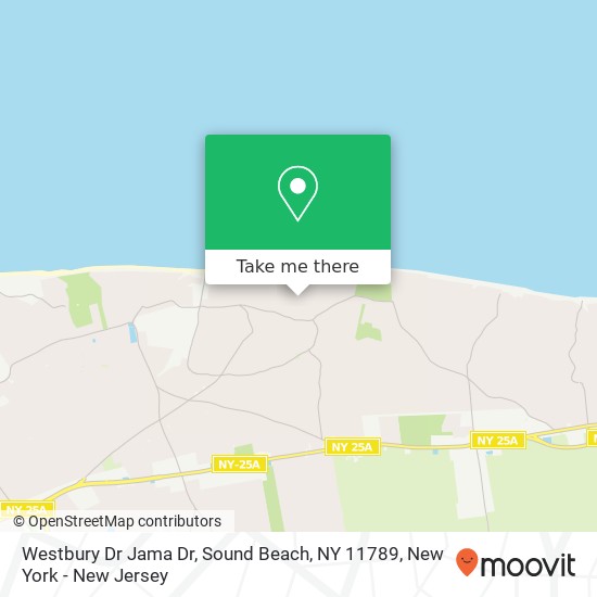 Westbury Dr Jama Dr, Sound Beach, NY 11789 map
