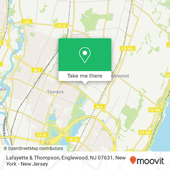 Lafayette & Thompson, Englewood, NJ 07631 map