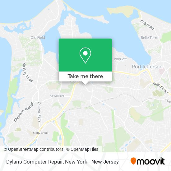 Mapa de Dylan's Computer Repair