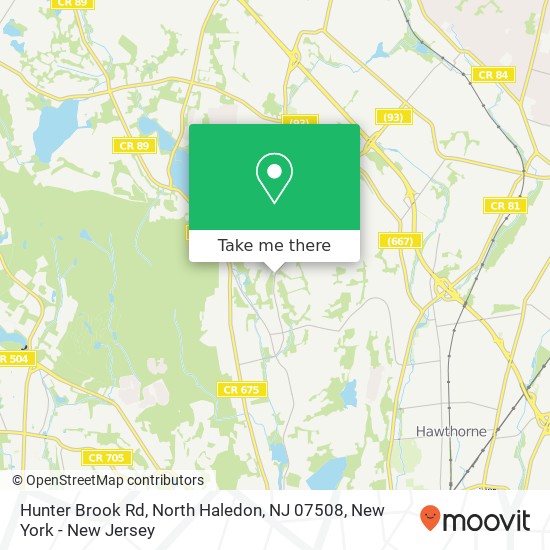 Hunter Brook Rd, North Haledon, NJ 07508 map