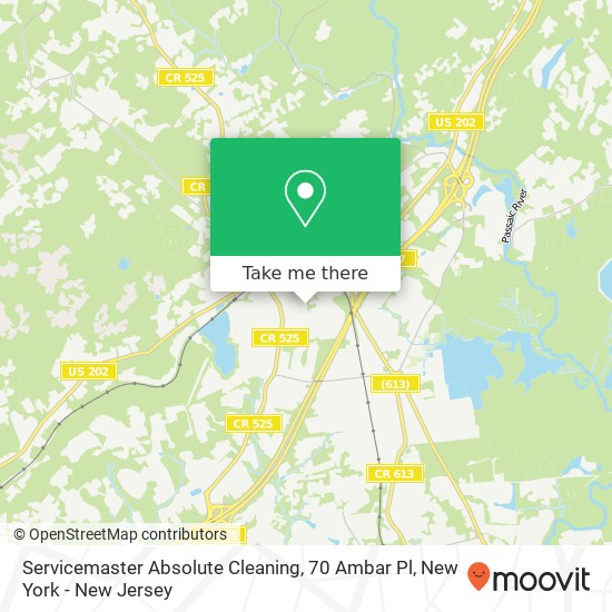 Servicemaster Absolute Cleaning, 70 Ambar Pl map