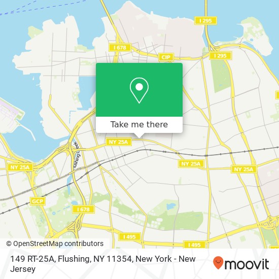 149 RT-25A, Flushing, NY 11354 map