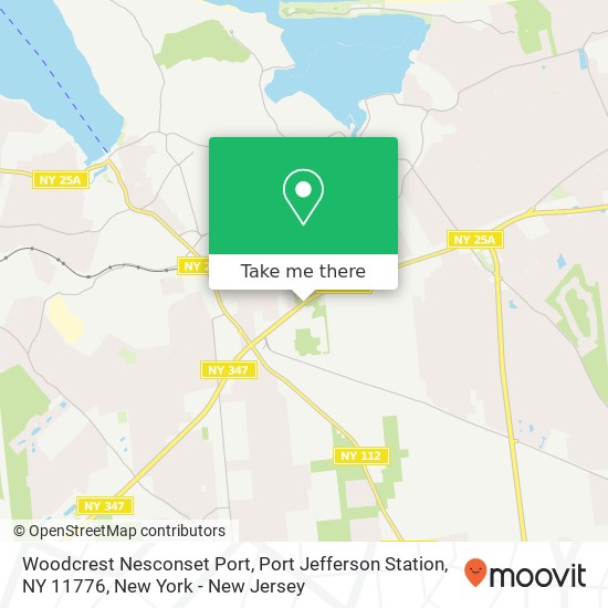 Woodcrest Nesconset Port, Port Jefferson Station, NY 11776 map