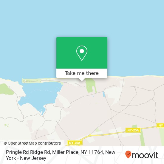 Pringle Rd Ridge Rd, Miller Place, NY 11764 map