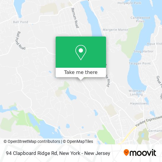 94 Clapboard Ridge Rd map