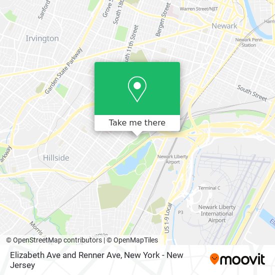 Mapa de Elizabeth Ave and Renner Ave