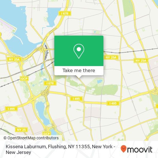 Kissena Laburnum, Flushing, NY 11355 map